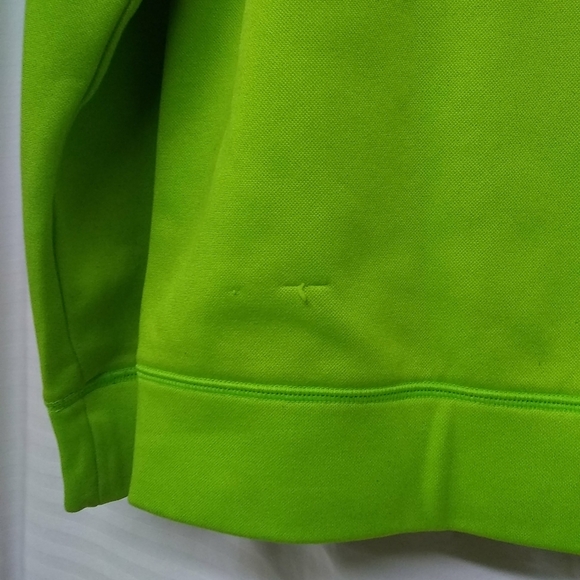 Old Navy youth Active Go Dry Unisex Teens Shirt Pullover Neon Green - Picture 3 of 9